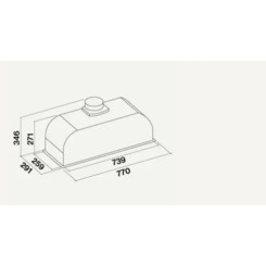 Вытяжка Falmec Built-In Max Evo 70 (CBIN70.E10#ZZZN460F) - 3 фото