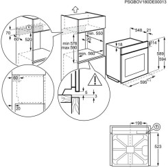 Духовой шкаф ELECTROLUX EOF 5C50 V