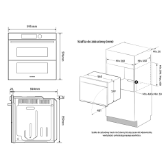 Духовой шкаф SAMSUNG NV 7B 6795 JAK - 11 фото