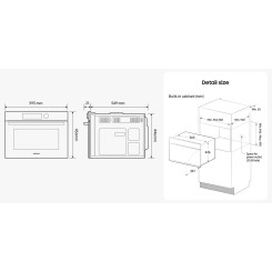 Духова шафа SAMSUNG NQ 5B 4553 FBS - 5 фото