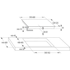 Варочная поверхность GORENJE IT 643 BCSC7 - 7 фото