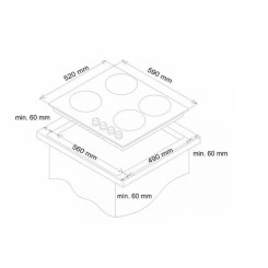 Варочная поверхность SIMFER H60D14B020 - 2 фото