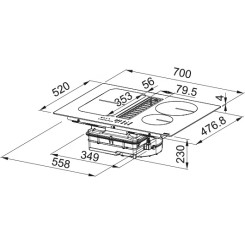 Варочная поверхность FRANKE FSM 709 HI (340.0678.203) - 3 фото