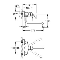 Кухонний змішувач GROHE Eurosmart 32224003 - 3 фото