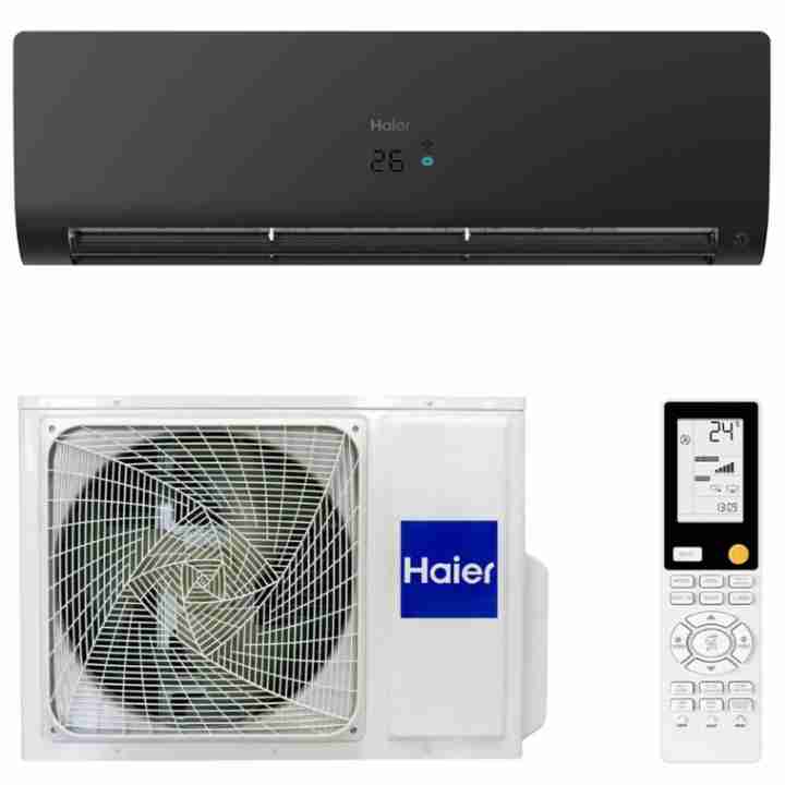 Кондиционер HAIER  AS25FL-B/1U25MEHFRA-1 (Flexis Inverter -25C Black) - 1 фото