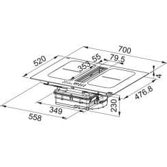 Варочная поверхность FRANKE FSM 7081R HI (340.0705.338)