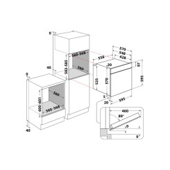 Духовой шкаф WHIRLPOOL OMR58HU1B - 15 фото