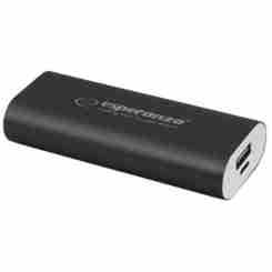 Павербанк ESPERANZA 4400 mAh Black (EMP105K)