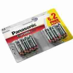 Батарейка PANASONIC EVERYDAY POWER AA BLI 8 ALKALINE (LR6REE/8B2F)