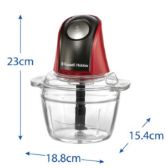 Подрібнювач RUSSELL HOBBS 27130-56 Desire Mini Chopper - 2 фото