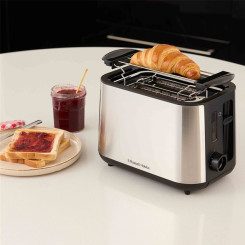 Тостер RUSSELL HOBBS 27390-56 Heaton Brushed 2Slice Toaster - 6 фото