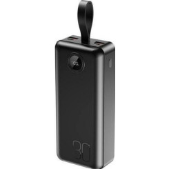 Павербанк XO PR 240 PD 30000mAh (20W/QC22.5W) black - 2 фото