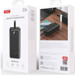 Павербанк XO PR 240 PD 30000mAh (20W/QC22.5W) black - 4 фото