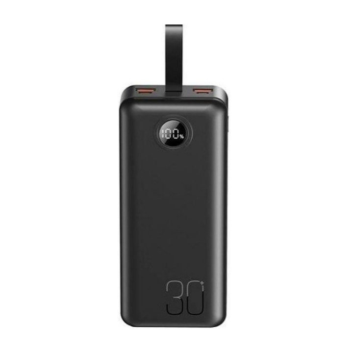 Павербанк XO PR 240 PD 30000mAh (20W/QC22.5W) black - 1 фото