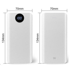 Павербанк Gusgu Xiamen Mini 80000M 20000 mAh White - 4 фото