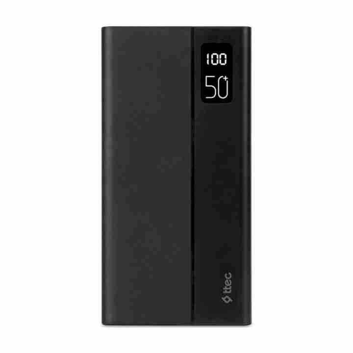 Павербанк Ttec 50000mAh ReCharger Mega LCD Black (2BB197S) - 1 фото