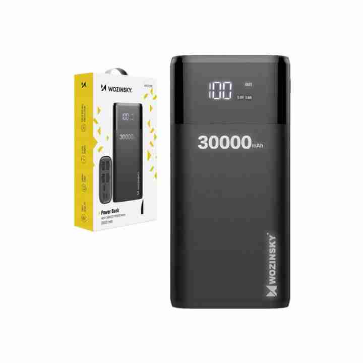 Павербанк Wozinsky 20W 30000mAh WPB-001BK Black - 1 фото