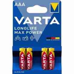 Батарейка VARTA LONGLIFE AAA BLI 24 (04103301124)