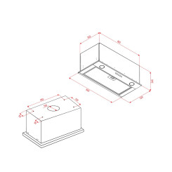 Витяжка PERFELLI BI 6812 IV LED - 2 фото