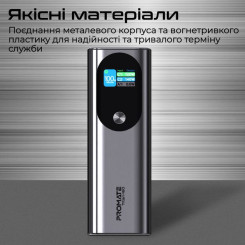 УМБ Promate Titan-160 140W 27600mAh Gray - 8 фото