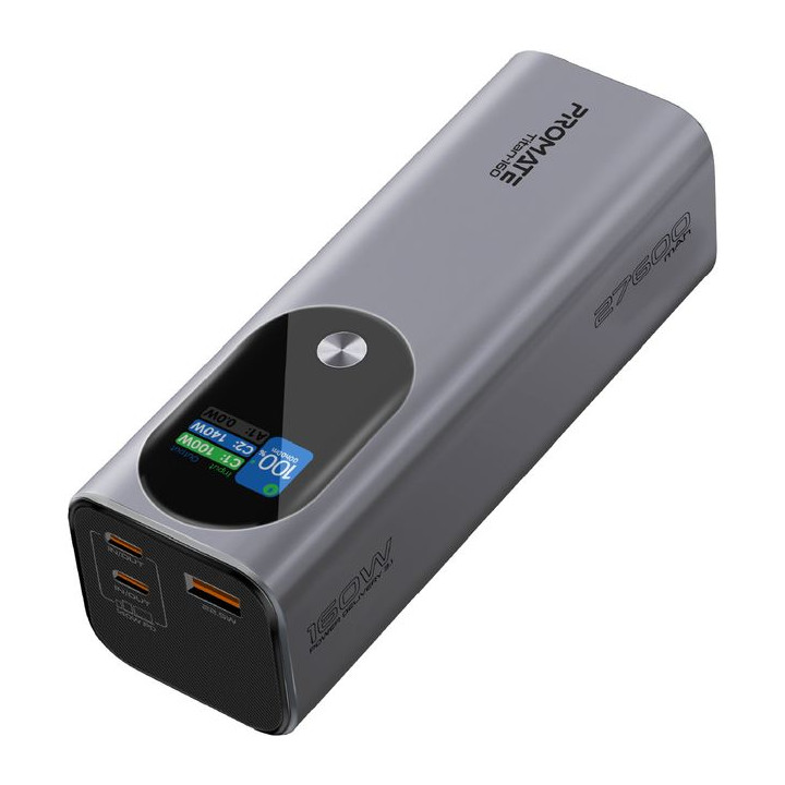 УМБ Promate Titan-160 140W 27600mAh Gray - 1 фото