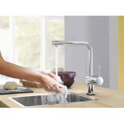 Кухонный смеситель GROHE MINTA 32168000 - 7 фото