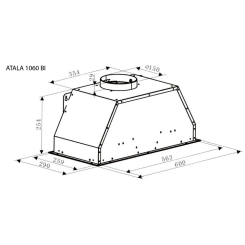 Вытяжка GUNTER & HAUER Gunter&Hauer ATALA 1060 BI - 2 фото