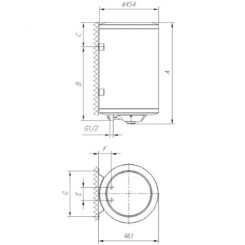 Водонагреватель GORENJE GBF80V9 - 2 фото