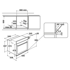 Духова шафа WHIRLPOOL AKZ9 6230 NB